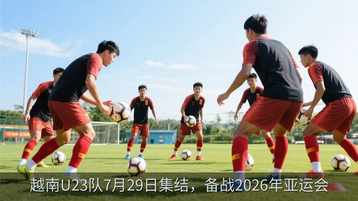 越南U23队7月29日集结，备战2026年亚运会