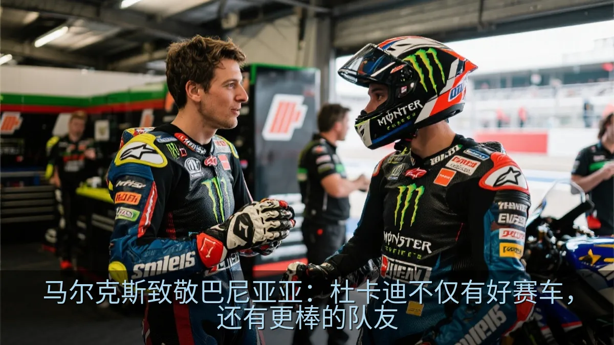 马尔克斯致敬巴尼亚亚：杜卡迪不仅有好赛车，还有更棒的队友
