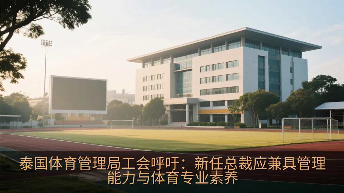 泰国体育管理局工会呼吁：新任总裁应兼具管理能力与体育专业素养